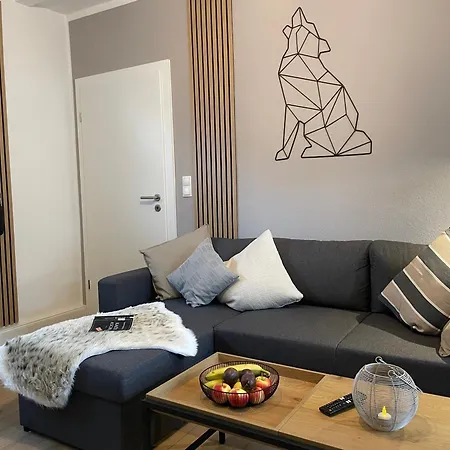 Wolfsbutze - Zentrales Motto Apartment *